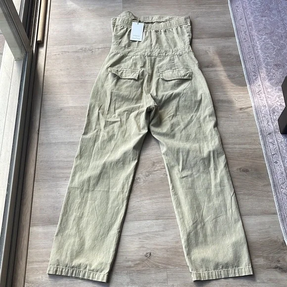 NWT Stitch and Feather Utility Cargo Jumpsuit size L - Picture 9 of 12